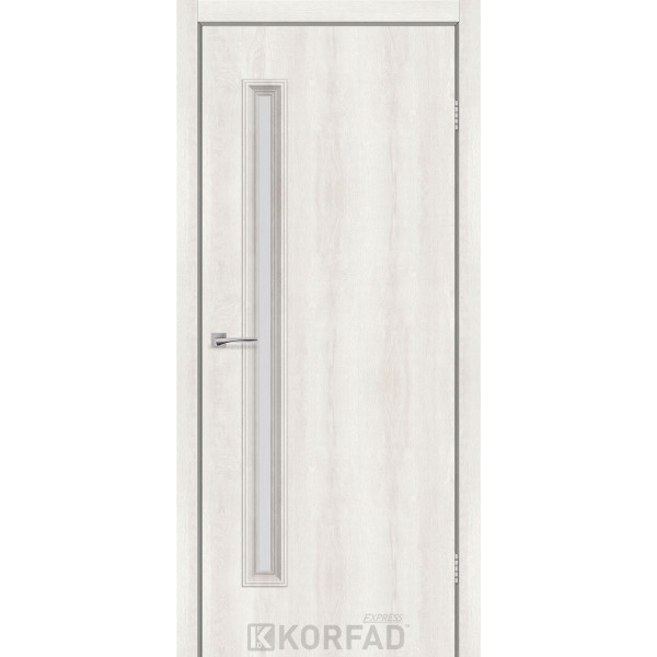 Міжкімнатні двері Korfad Corner Glass-01 - Ламіновані