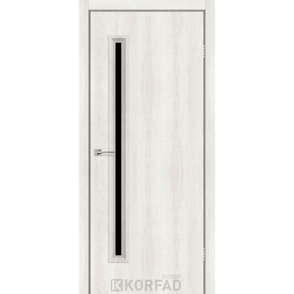 Міжкімнатні двері Korfad Corner Glass-01 - Ламіновані
