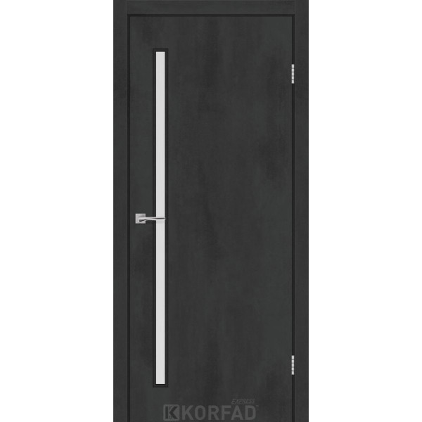 Міжкімнатні двері Korfad Corner Glass-03 - Ламіновані