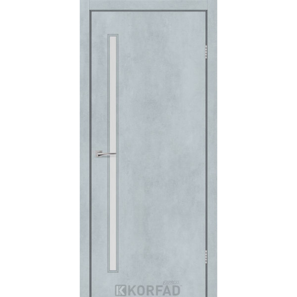 Міжкімнатні двері Korfad Corner Glass-03 - Ламіновані
