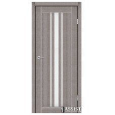 Міжкімнатні двері Stil Doors Arizona сатин або чорне скло (трюфель)