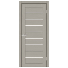 Міжкімнатні двері Doors Smart C018 сатин або чорне скло (дуб мерсо)