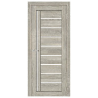 Міжкімнатні двері Doors Smart C067 G скло сатин (дуб димчастий)