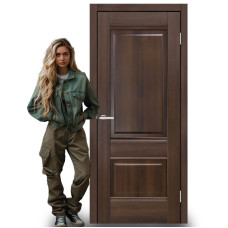 Міжкімнатні двері Doors Smart C070 B без скла (дуб бордо)