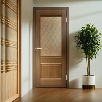 Міжкімнатні двері Doors Smart C070 CD скло бронза (дуб бордо)