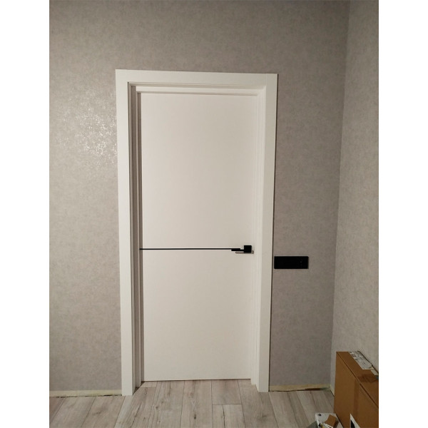 Міжкімнатні двері Stil Doors Loft Aluminium (білий мат)