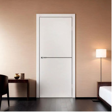 Міжкімнатні двері Stil Doors Loft Aluminium (білий мат)