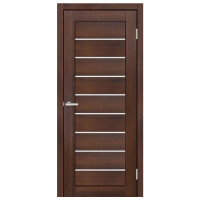 Міжкімнатні двері Doors Smart C018 сатин або чорне скло (бордо)
