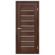 Міжкімнатні двері Doors Smart C018 сатин або чорне скло (бордо)