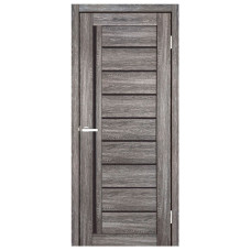 Міжкімнатні двері Doors Smart C067 скло чорне (дуб браш)
