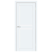 Міжкімнатні двері Doors Smart C101 скло матове або чорне (емаліт білий)