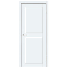 Міжкімнатні двері Doors Smart C101 скло матове або чорне (емаліт білий)
