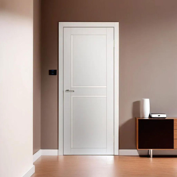 Міжкімнатні двері Doors Smart C101 скло матове або чорне (емаліт білий)