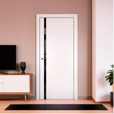 Міжкімнатні двері Stil Doors Loft Glass (білий мат)