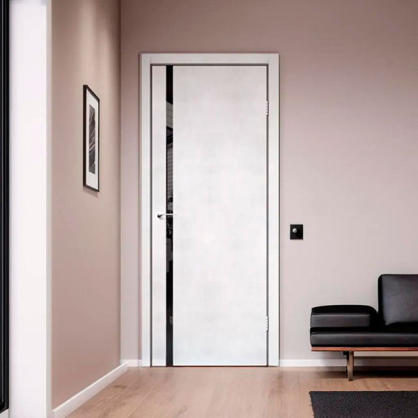 Міжкімнатні двері Stil Doors Loft Glass (світлий бетон)