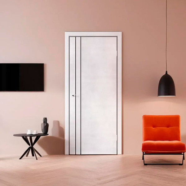 Міжкімнатні двері Stil Doors Loft Line (світлий бетон)