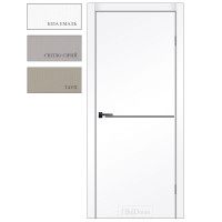 Міжкімнатні двері Stil Doors Sabina шпон (біла емаль)