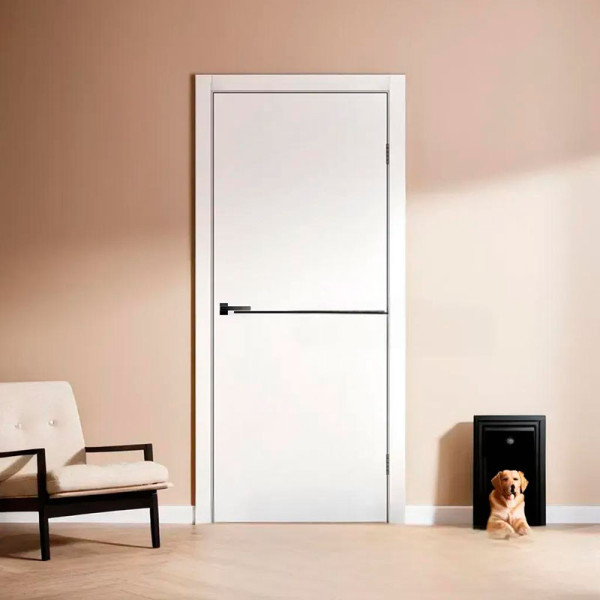 Міжкімнатні двері Stil Doors Sabina шпон (біла емаль)
