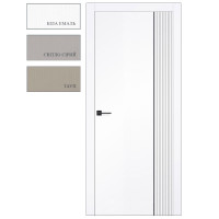 Міжкімнатні двері Stil Doors Aurora шпон (біла емаль)