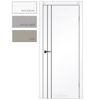 Міжкімнатні двері Stil Doors Vettorina шпон (біла емаль)